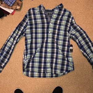 Nautica Button Down Casual Long Sleeve New